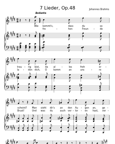 Trost in Tränen (7 Lieder, Op.48) preview