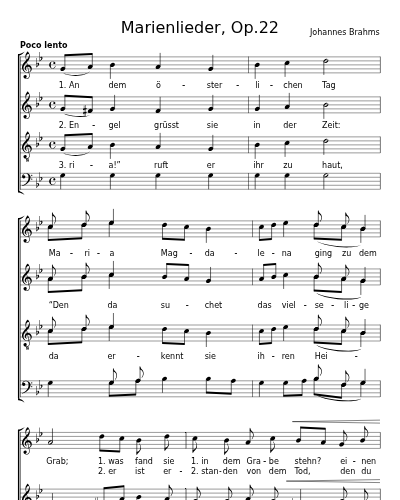 Magdalena (Marienlieder, Op.22) preview