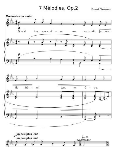 Le Charme (7 Mélodies, Op.2) preview