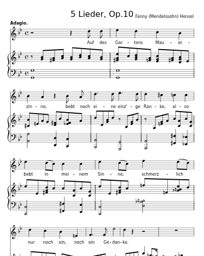 Im Herbste (5 Lieder, Op.10) preview