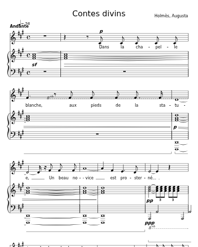 Les lys bleus (Contes divins)