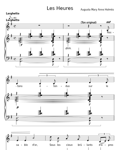 L'Heure d'Or (Les Heures)