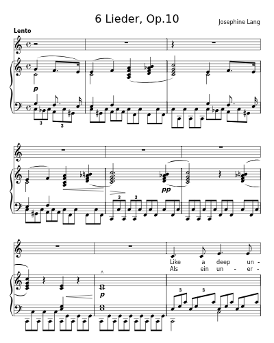 Scheideblick (6 Lieder, Op.10) preview
