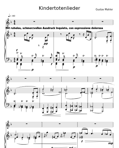 In diesem Wetter (Kindertotenlieder)