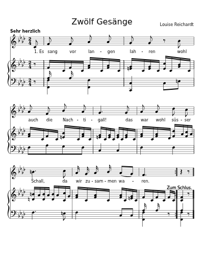 Der Spinnerin Nachtlied (Zwölf Gesänge) preview