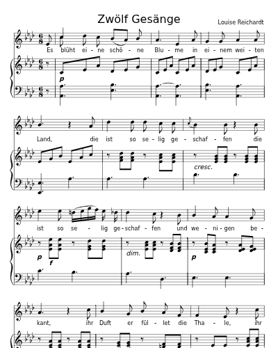 Die Blume der Blumen (Zwölf Gesänge)