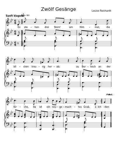 Vaters Klage (Zwölf Gesänge) preview