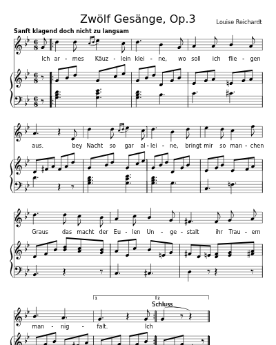 Kaeuzlein (Zwölf Gesänge, Op.3) preview
