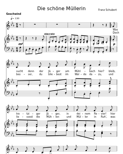 Der Jäger (Die schöne Müllerin) preview