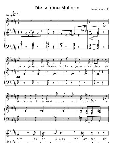 Der Neugierige (Die schöne Müllerin)