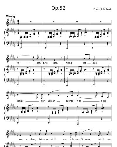 Ellens Gesang I, D.837 (Op.52)