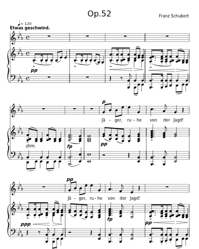 Ellens Gesang II, D.838 (Op.52)