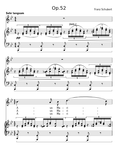 Ellens Gesang III (D.839, Ave Maria) (Op.52) preview