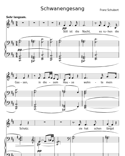 Der Doppelgänger (Schwanengesang)