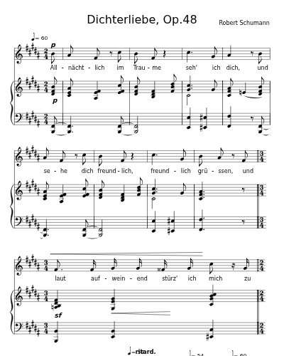 Allnächtlich im Traume (Dichterliebe, Op.48)