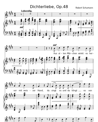 Aus alten Märchen (Dichterliebe, Op.48)