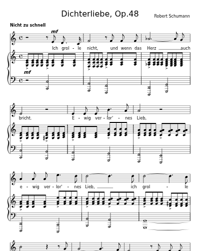 Ich grolle nicht (Dichterliebe, Op.48) preview