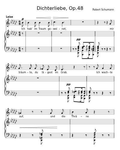 Ich hab' im Traum geweinet (Dichterliebe, Op.48)
