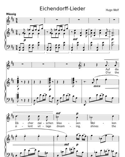 Das Ständchen (Eichendorff-Lieder)