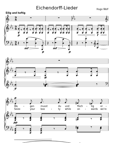 Der Soldat II (Eichendorff-Lieder)