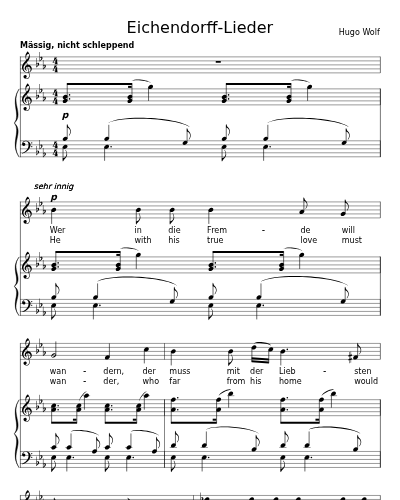 Heimweh (Eichendorff-Lieder)