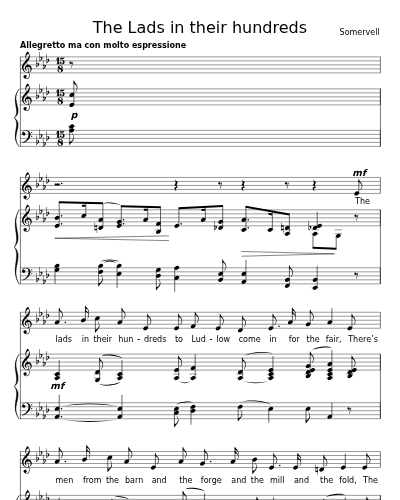 The Lads in their hundreds preview