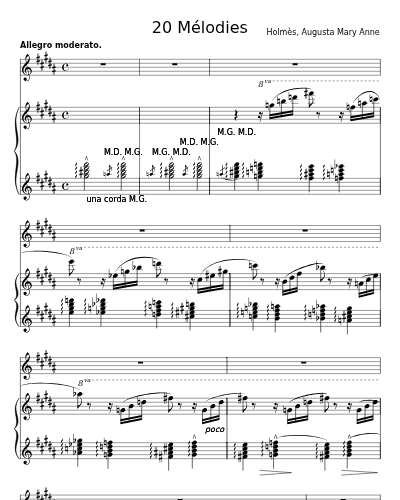 La princesse sans cœur (20 Mélodies) preview