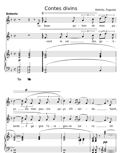 L'Aubépine de St. Patrick (Contes divins)