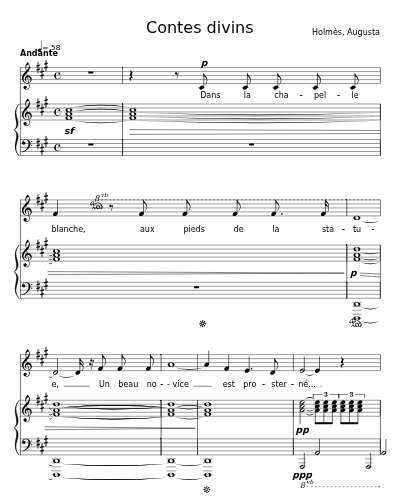 Les lys bleus (Contes divins)