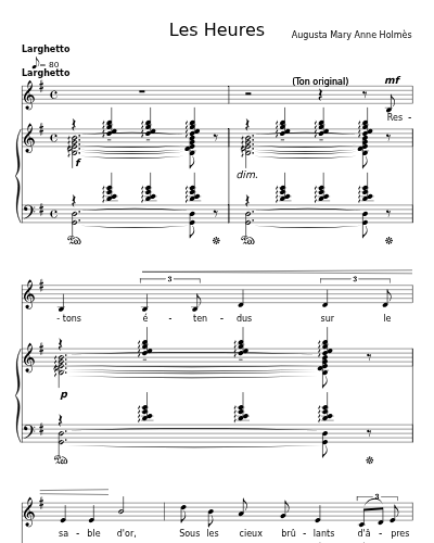 L'Heure d'Or (Les Heures)