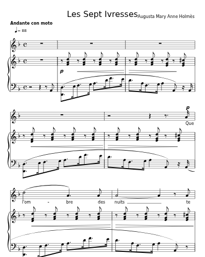 La Haine (Les Sept Ivresses)