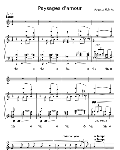 Sous les orangers (Paysages d'amour)