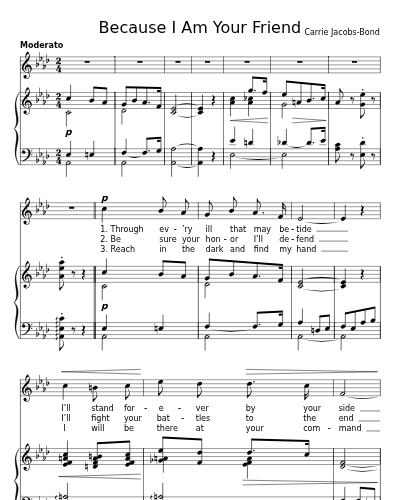 Because I Am Your Friend