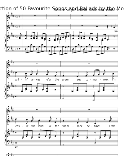 Farewell to Erin (Modern Ballads (A Selection of 50 Favourite Songs and Ballads by the Most Eminent Composers))