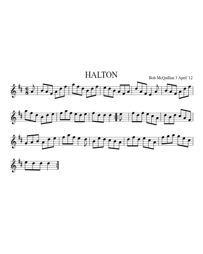 HALTON preview