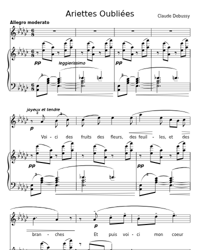 Green (Ariettes Oubliées)