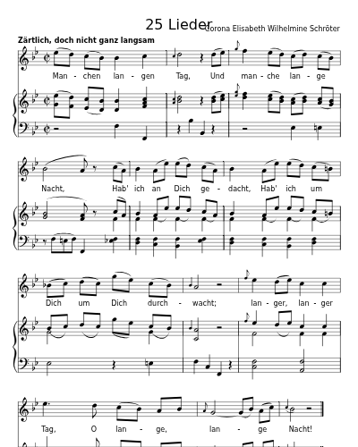 Manchen langen Tag (25 Lieder)