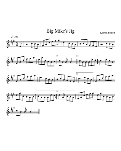 Big Mike's Jig