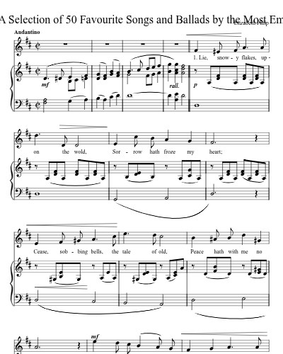 Forgiven (Modern Ballads: A Selection of 50 Favourite Songs and Ballads by the Most Eminent Composers)