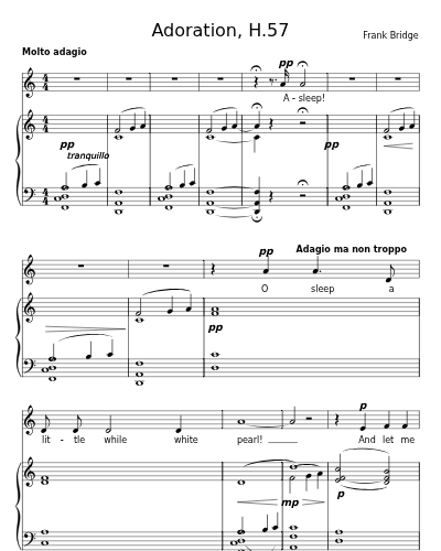 Adoration, H.57