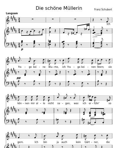 Der Neugierige (Die schöne Müllerin)