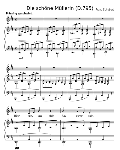 Mein! (Die schöne Müllerin (D.795))