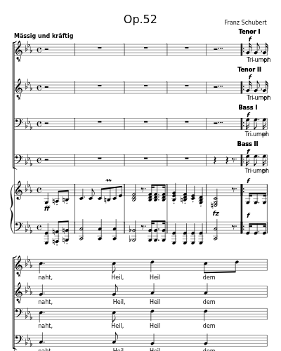 Bootgesang, D.835 (Op.52)