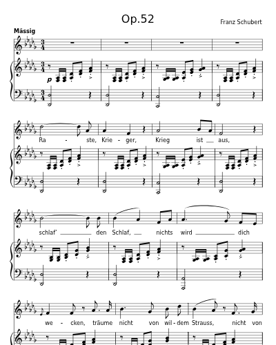 Ellens Gesang I, D.837 (Op.52)