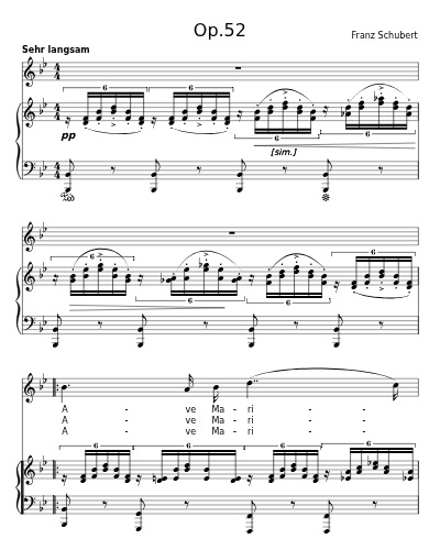 Ellens Gesang III (D.839, Ave Maria) (Op.52) preview