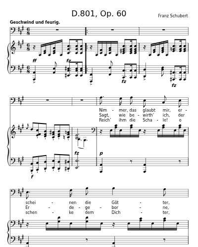 Dithyrambe (D.801, Op. 60)