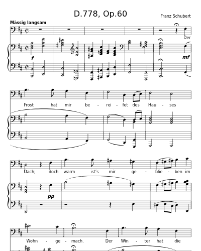 Greisengesang (D.778, Op.60)