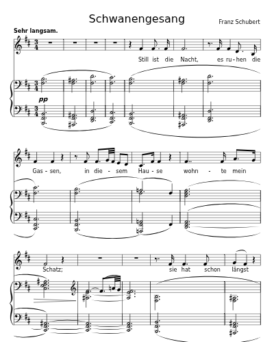 Der Doppelgänger (Schwanengesang)