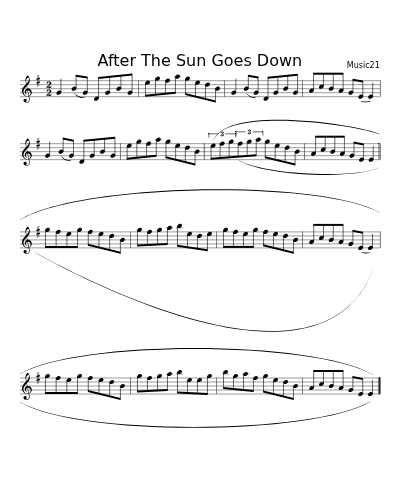 After The Sun Goes Down