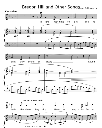 Bredon Hill (Bredon Hill and Other Songs)